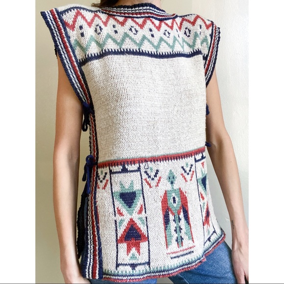 Vintage side tie sweater - Picture 7 of 10